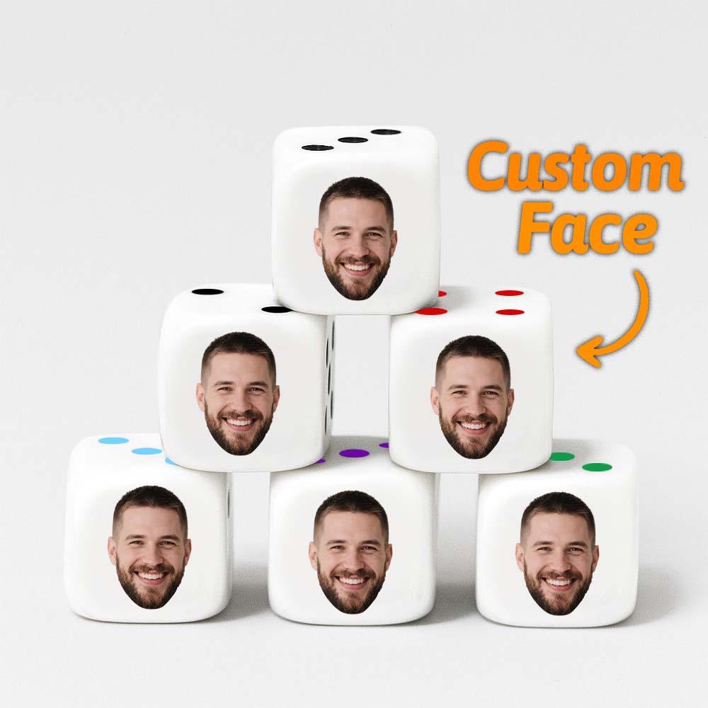 Funny Custom Face Dice